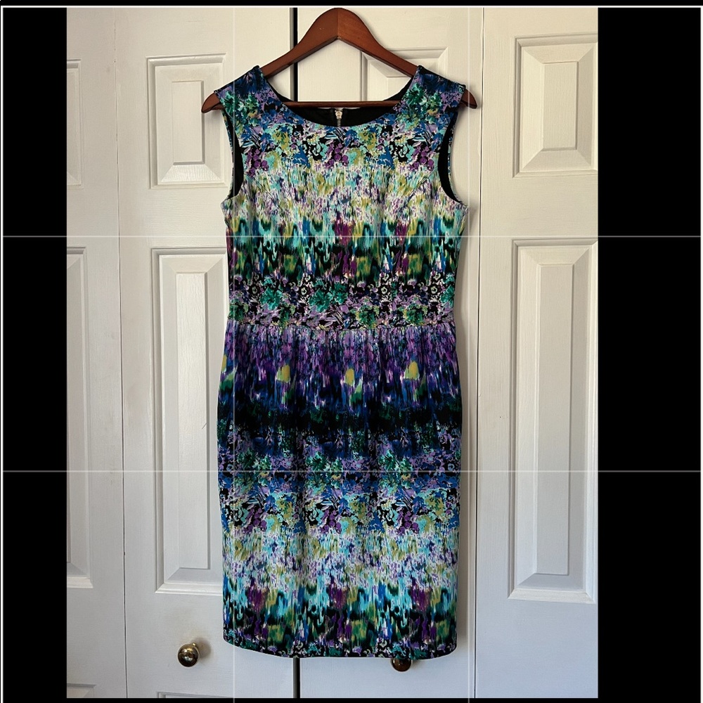 Cynthia Rowley colorful print dress